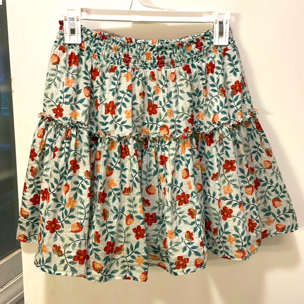 Draper James Strawberry Skirt Size Small